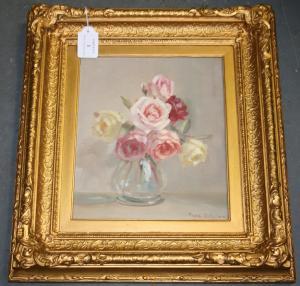 CULLEN Nora H 1900-1900,November Roses,Tooveys Auction GB 2012-07-10