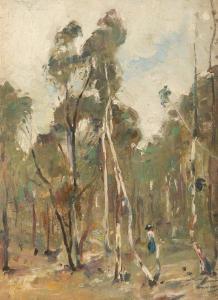 CUMBRAE STEWART Janet Agnes 1883-1960,Bush Walk,Leonard Joel AU 2011-12-04