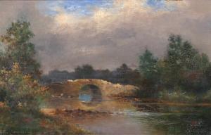 CUMMING Arthur,Landscape with a bridge over a river,Butterscotch Auction Gallery 2018-07-22