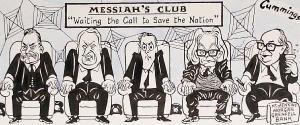 CUMMINGS,'Messiah's Club "Waiting the Call to Save the Nation"',Bonhams GB 2009-11-11