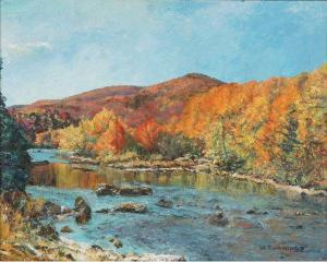 CUMMINGS W 1900-1900,Mountainous fall landscape,Ripley Auctions US 2009-10-25
