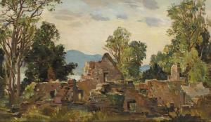 CUNDALL Charles Ernest 1890-1971,THE ISLE OF INNISFALLEN,1943,Whyte's IE 2008-02-25