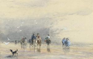 CUNDELL Henry 1810-1886,Crossing the Margate Sands,Christie's GB 2009-11-18
