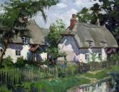CUNEO Terence 1907-1996,Essex Cottages,1941,Gorringes GB 2010-03-24