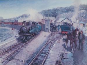 CUNEO Terence 1907-1996,Festiniog Workhorses,Capes Dunn GB 2015-05-27