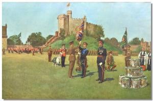 CUNEO Terence 1907-1996,Inauguration of the Royal Regiment of Wales 1969,1969,Gilding's 2011-02-01
