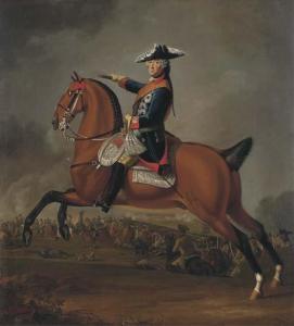 CUNNINGHAM Edward Francis,An equestrian portrait of Fredrick II of Prussia,Christie's 2004-07-09