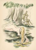 CURIOSA & MANSET,La Femme et le cygne,1947,Ferraton BE 2014-02-22