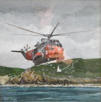 CURNOW RALPH,Two show the Royal Navy Rescue Helicopter,David Lay GB 2011-04-07