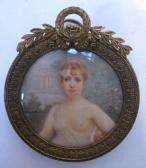 CUROT BARBEREL M.L 1800-1800,Femme en buste dénudée,Rennes Encheres FR 2014-05-26