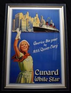 CURR Tom 1900-1900,Cunard White Star, RMS Queen Mary,1995,Theodore Bruce AU 2017-05-28