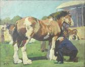 CURR Tom 1900-1900,THE PIEBALD COLT'S TOILET,Lyon & Turnbull GB 2010-10-13