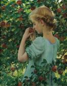 CURRAN Charles Courtney 1861-1942,Apple Perfume,1911,Skinner US 2014-09-19