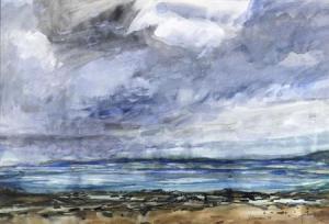 CURRAN Frank 1900,CLOUDS OVER BALEPHETRISH BAY, TIREE,1987,Lyon & Turnbull GB 2008-03-07