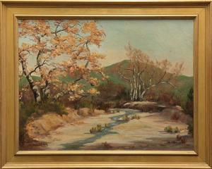 CURRAN Kathryn Lovejoy 1904-1985,Fall in Sorrento Canyon,Clars Auction Gallery US 2014-03-15