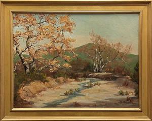 CURRAN Kathryn Lovejoy 1904-1985,Fall in Sorrento Canyon,Clars Auction Gallery US 2014-02-15