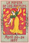 CURRAN MARY ELEANOR 1868-1930,LA FIESTA DE LOS ANGELES,1897,Swann Galleries US 2014-12-17