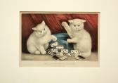 CURRIER Edward Wilson 1857-1918,''My Little White Kitties'' and ''The Crown o,Clars Auction Gallery 2011-01-08