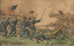 CURRIER Edward Wilson 1857-1918,Battle of Jonesboro,Ripley Auctions US 2010-08-21