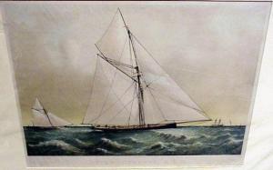 CURRIER # IVES PUBLISHERS 1834-1907,CUTTER "GENESTA",William Doyle US 2001-02-21