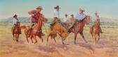 CURRY Bill,Horsing Around'', Cowboys Playing Around,2000,Burchard US 2016-03-20