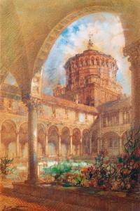 CURTI Luigi 1899-1990,Santa Maria delle Grazie,Wannenes Art Auctions IT 2018-12-13