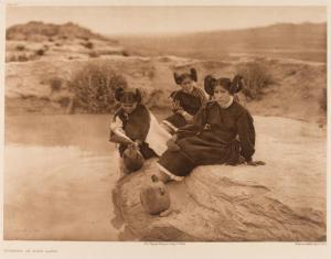 CURTIS Edward Sherrif 1868-1952,Evening in Hopi Land,1906,Santa Fe Art Auction US 2024-04-10