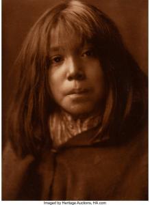 CURTIS Edward Sherrif 1868-1952,Mohave Child,1905,Heritage US 2024-03-21