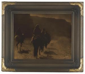 CURTIS Edward Sherrif 1868-1952,The Vanishing Race, Navaho,1904,Bonhams GB 2013-05-07