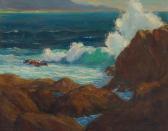 CURTIS Leland 1897-1989,Coastal Scene,Bonhams GB 2023-02-07