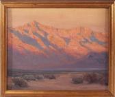 CURTIS Leland 1897-1989,Funeral Range From Stovepipe Wells, Death Valley,Kamelot Auctions 2017-11-08