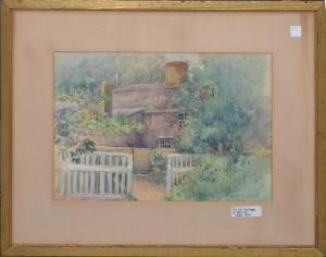 CUSHMAN Alice 1854,Fenced Cottage,Hood Bill & Sons US 2019-10-29