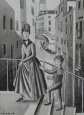 Cusin Federico 1875,Madre e figlio a Venezia,Galleria Pananti Casa d'Aste IT 2016-07-14