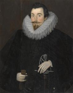 CUSTODIS Hyeronimus 1500-1600,PORTRAIT OF SIR JOHN HARRINGTON,1587,Sotheby's GB 2012-05-02