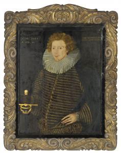 CUSTODIS Hyeronimus 1500-1600,Portrait of Sir John Lyttelton,1583,Christie's GB 2019-12-04