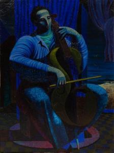 CUSUMANO Stefano 1912-1975,The Cellist,1948,Hindman US 2021-02-12