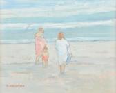 CUTHBERTSON J,Figures on the Beach,Simpson Galleries US 2013-09-28