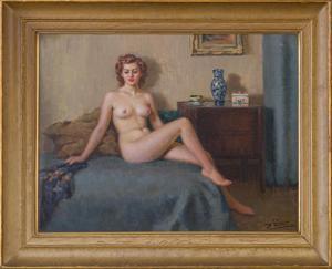 Cutino Antonio 1905-1984,Nudo di donna,1949,Trionfante IT 2023-06-23