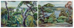 CUTLER Carl Gordon 1873-1945,Islands through the Trees,Barridoff Auctions US 2021-08-14
