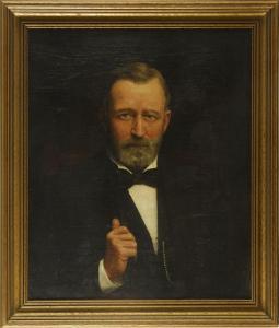Cutler Hinckley Robert 1853-1941,Portrait of Ulysses S,Eldred's US 2009-11-20