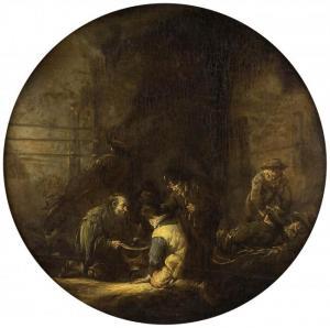 CUYP Benjamin Gerritsz 1612-1652,Scena rodzajowa,Sopocki Dom Aukcjny PL 2023-12-13