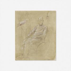 CVIJANOVIC Adam 1959,Untitled (Chuck Close portrait),1993,Rago Arts and Auction Center US 2020-08-20