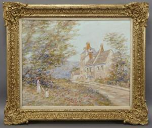 CYGNE E.J 1929,"Impressionistic Landscape".,Dallas Auction US 2011-04-20