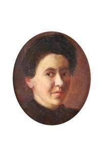 CYNK Florian 1838-1912,Portret Pani Genowefy,1887,Sopocki Dom Aukcjny PL 2018-07-11