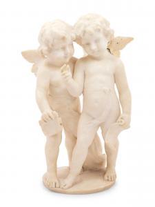 CYPRIEN A 1837-1901,Figure of Two Putti,Hindman US 2021-10-19