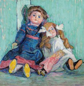 CYRENIUS Maria 1872-1959,Dolls,1913-15,im Kinsky Auktionshaus AT 2020-06-25