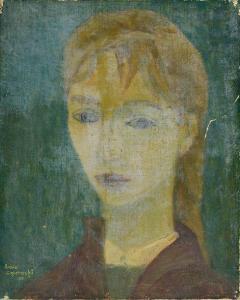 CZARNECKI ANNIE,Jeune femme blonde,1955,Osenat FR 2019-05-25