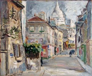 CZINOBER Nicolas 1898-1984,Vue de Paris, Montmartre,Millon & Associés FR 2007-03-19