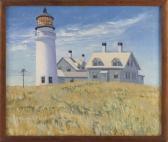 CZUFIN Rudolf 1899-1978,A New England lighthouse.,Eldred's US 2019-06-13