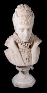 d'ÉPINAY Prosper 1836-1914,bust of Queen Alexandra,Dreweatts GB 2017-06-27